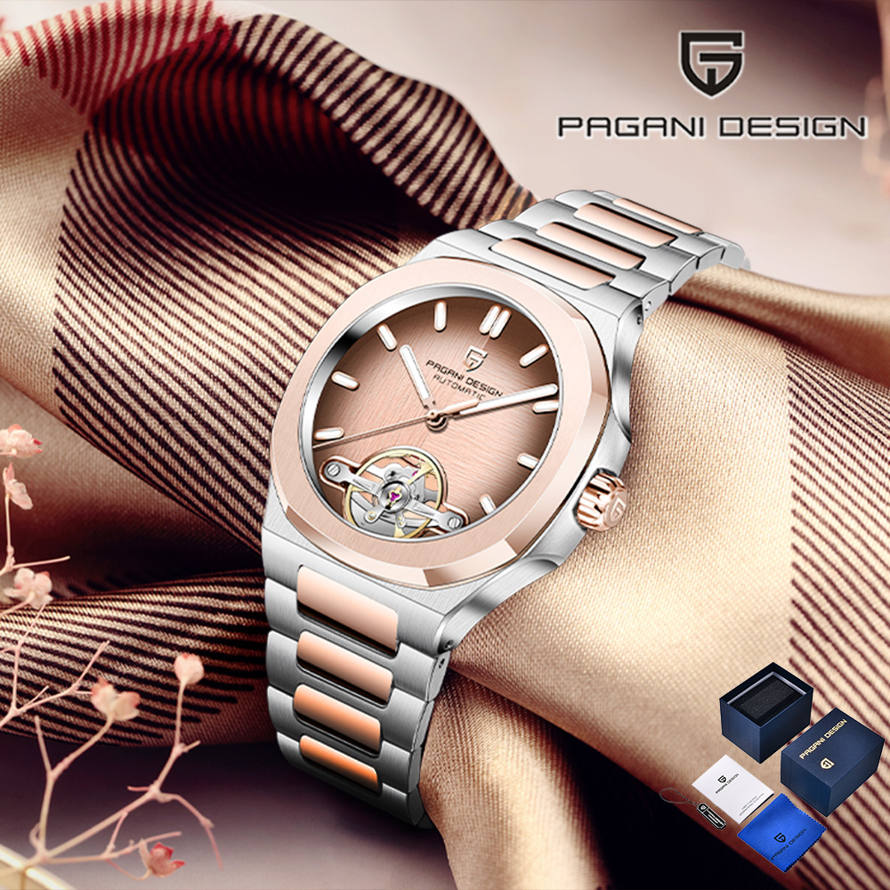 Luxury Watch Box - Orologio da uomo automatico tourbillon Pagani