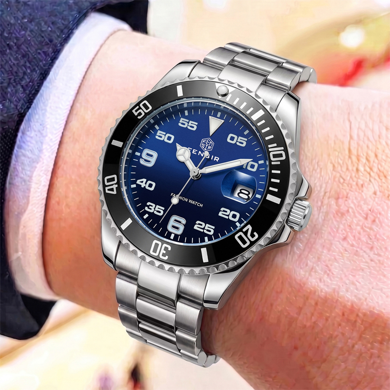 Luxury Watch Makes - Orologio da uomo classico al quarzo