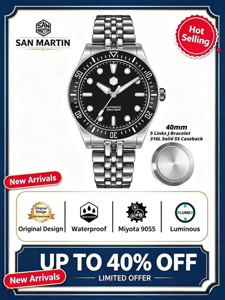 Luxury Watch G Shock - San Martin 2026 Nuovo SN0148 40mm
