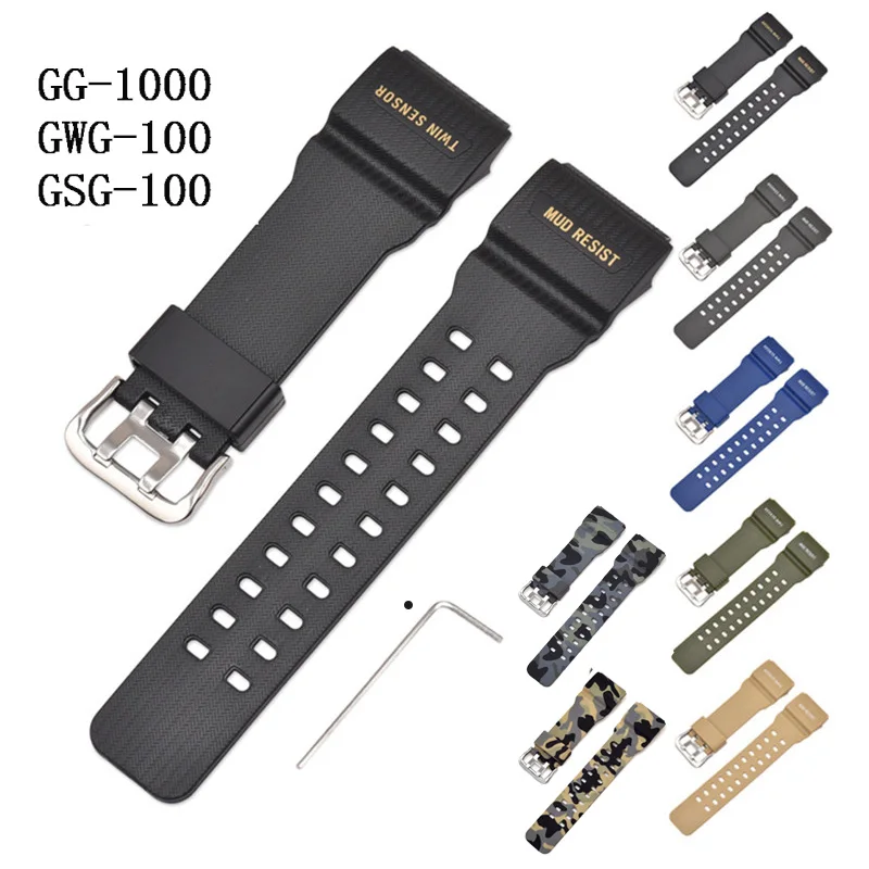 Luxury Watch G Shock - Cinturino in silicone in resina per