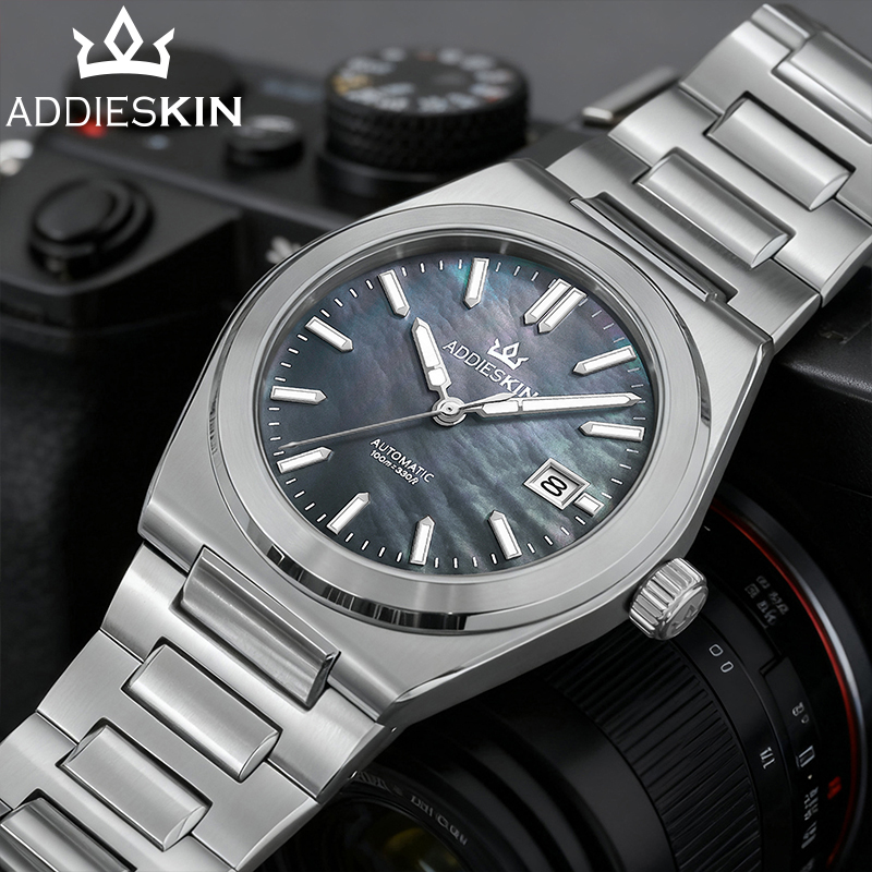Guilloché Dial Watch - AddiesKin Orologi automatici da uomo 39mm