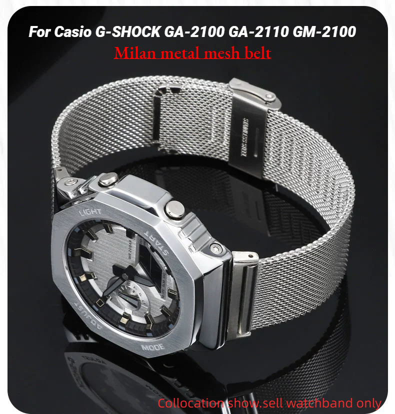Casio Watch G-Shock Dw-5600 - Cintura in maglia metallica Milano per