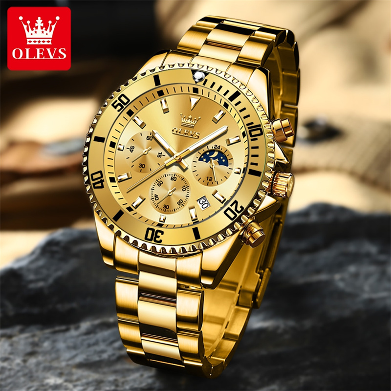 OLEVS Orologio da uomo Top Bra - Luxury Watch Name recensione e prezzo