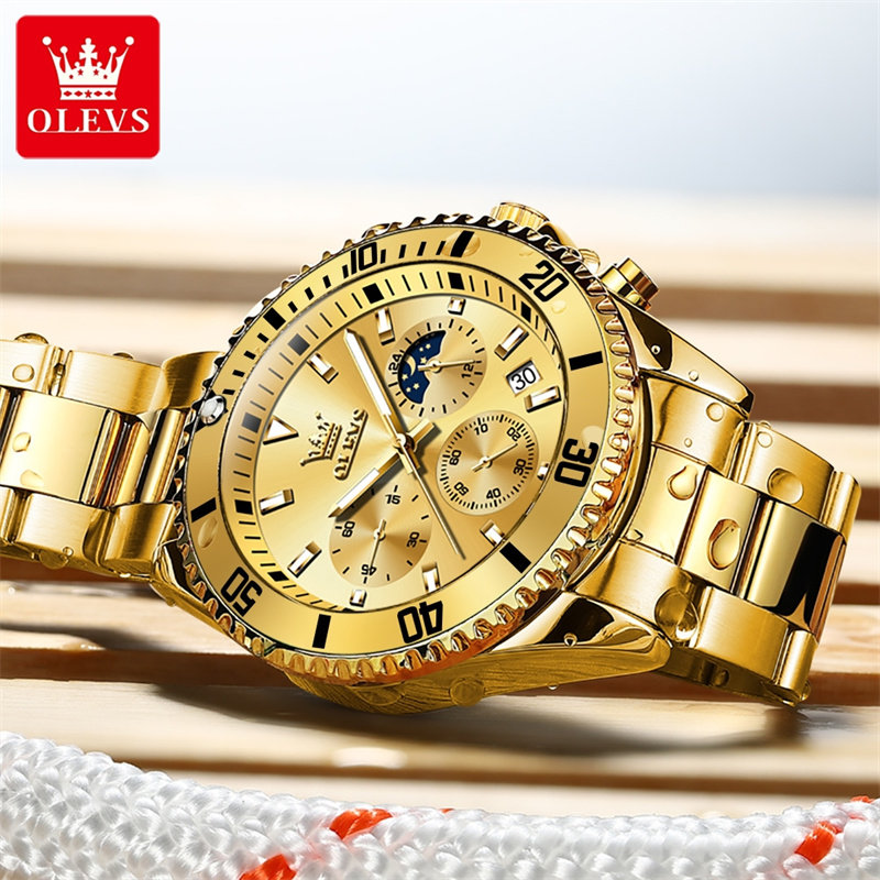 OLEVS Orologio da uomo Top Bra - Luxury Watch Name recensione e prezzo