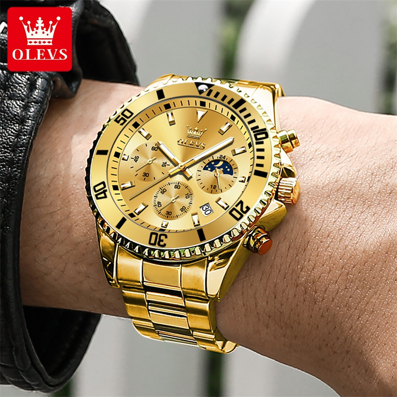 OLEVS Orologio da uomo Top Bra - Luxury Watch Name recensione e prezzo