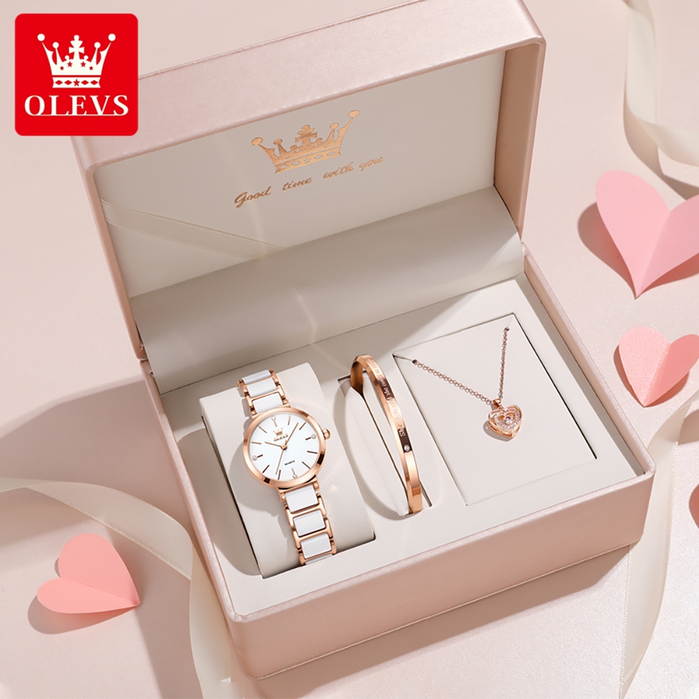 OLEVS Orologio da donna 5877 O - Luxury Watch Box recensione e prezzo