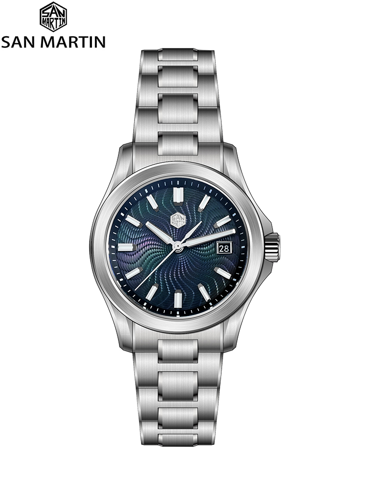 San Martin 39mm Design origina - Guilloché Dial Watch recensione e prezzo