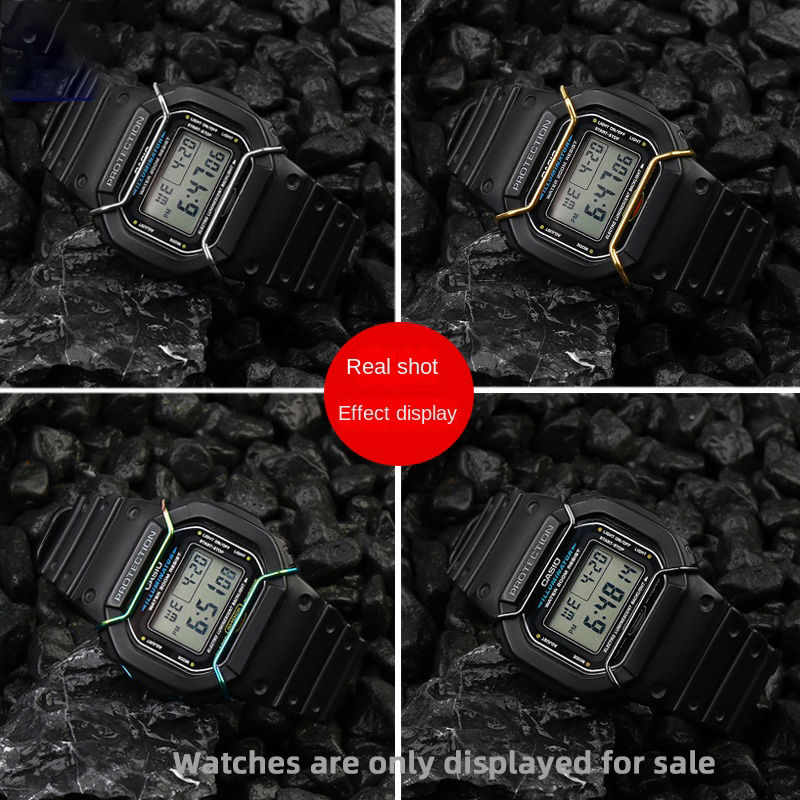 Cassa dell'orologio Paraurti P - Casio Watch G-Shock Dw-5600 recensione e prezzo