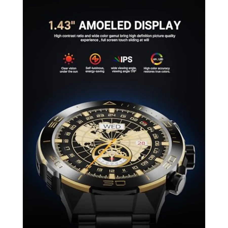 ApexTPSmart Watch per uomo, ri - Luxury Watch Makes recensione e prezzo