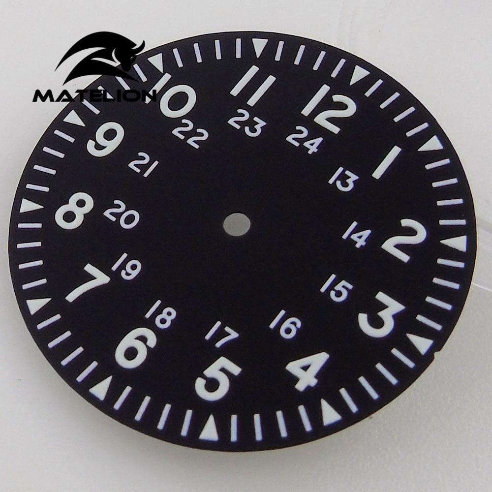 Quadrante nero da 33,5 mm adat - Luxury Watch Face recensione e prezzo