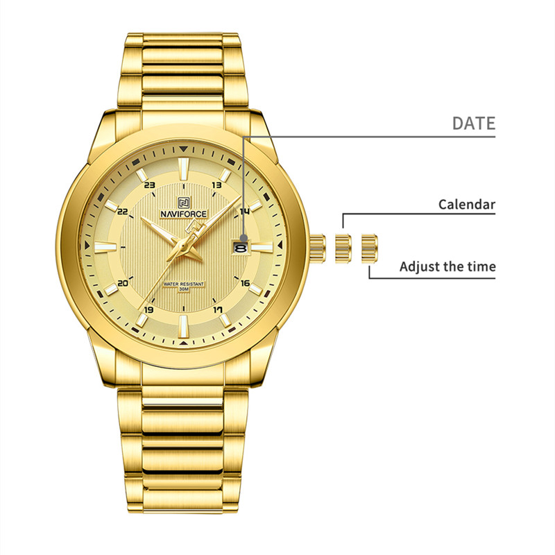 2024 Top Brand NAVIFORCE Orolo - Luxury Watch Name recensione e prezzo